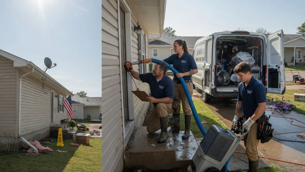 Ceiling Water Damage Restoration in Mckenzie, TN near me