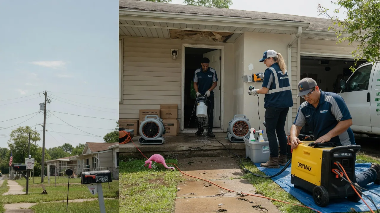 Storm Damage Water Removal in Mckenzie, TN near me
